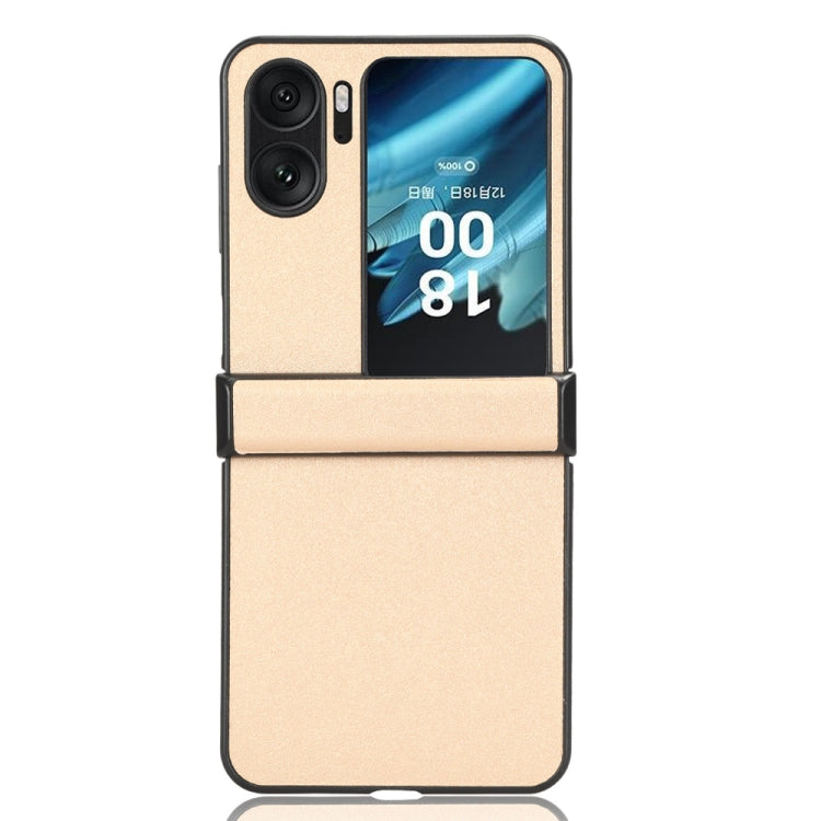 For OPPO Find N2 Flip Sandskin Texture Phone Case