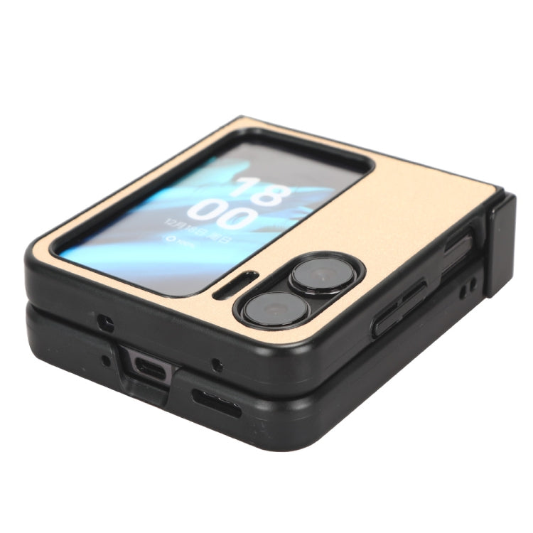 For OPPO Find N2 Flip Sandskin Texture Phone Case