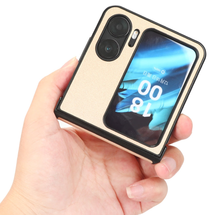 For OPPO Find N2 Flip Sandskin Texture Phone Case