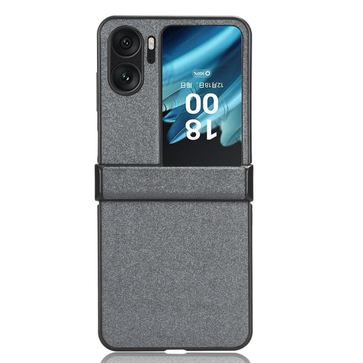 For OPPO Find N2 Flip Sandskin Texture Phone Case