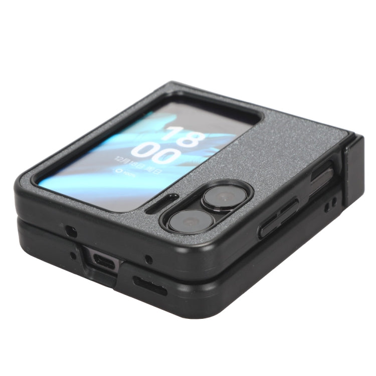 For OPPO Find N2 Flip Sandskin Texture Phone Case