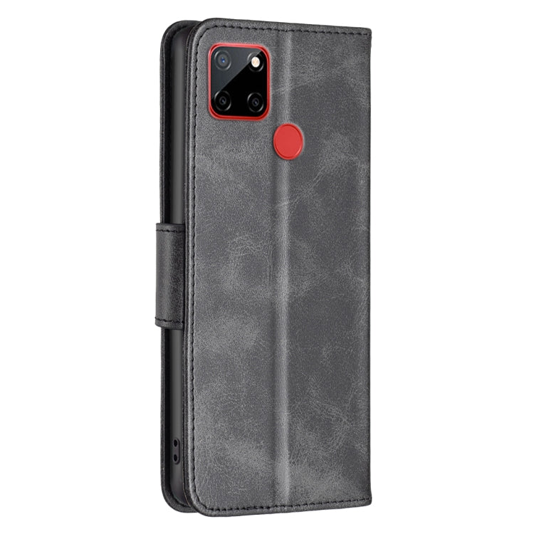 For Nokia C12 Lambskin Texture Pure Color Flip Leather Phone Case