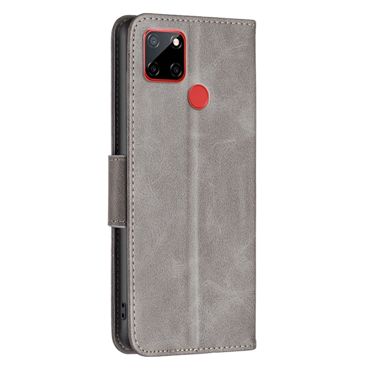 For Nokia C12 Lambskin Texture Pure Color Flip Leather Phone Case