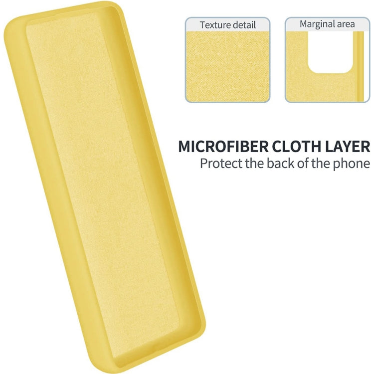 For Xiaomi Redmi Note 12 4G Global Pure Color Liquid Silicone Shockproof Phone Case