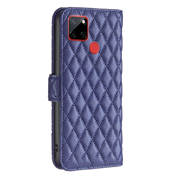 For Nokia C12 Diamond Lattice Wallet Flip Leather Phone Case