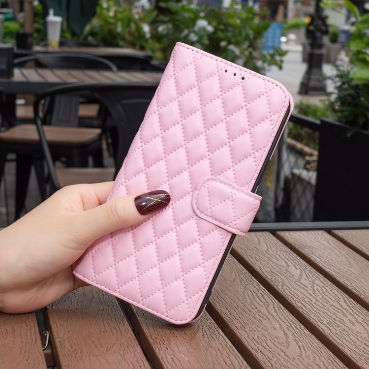 For Nokia C22 Diamond Lattice Wallet Flip Leather Phone Case