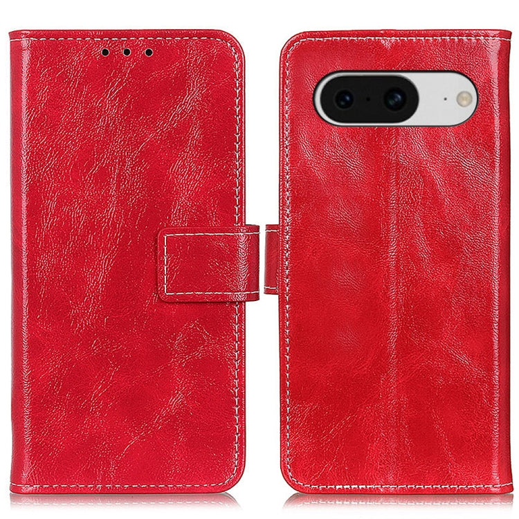 For Google Pixel 8 Retro Crazy Horse Texture Flip Leather Phone Case