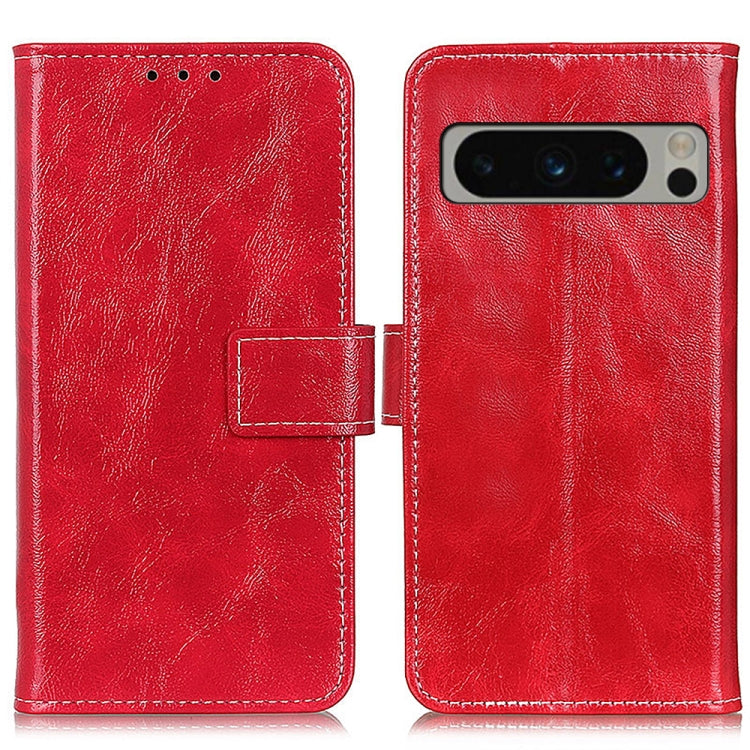 For Google Pixel 8 Pro Retro Crazy Horse Texture Flip Leather Phone Case
