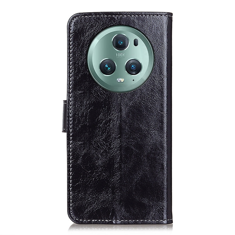 For Honor Magic5 Pro Retro Crazy Horse Texture Flip Leather Phone Case