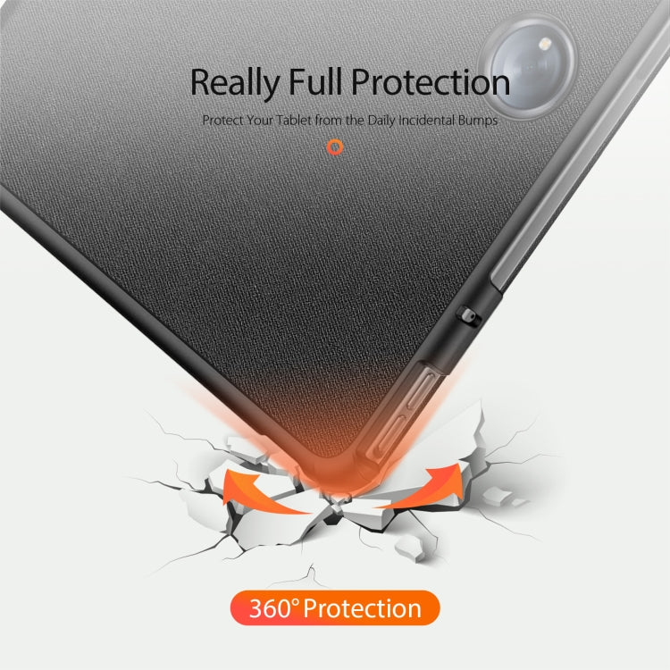 For OnePlus Pad / OPPO Pad 2 DUX DUCIS Domo Series Magnetic Flip Leather Tablet Case