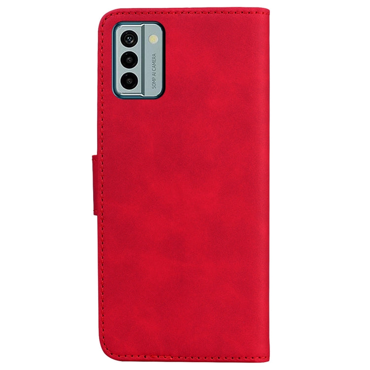 For Nokia G22 Skin Feel Pure Color Flip Leather Phone Case