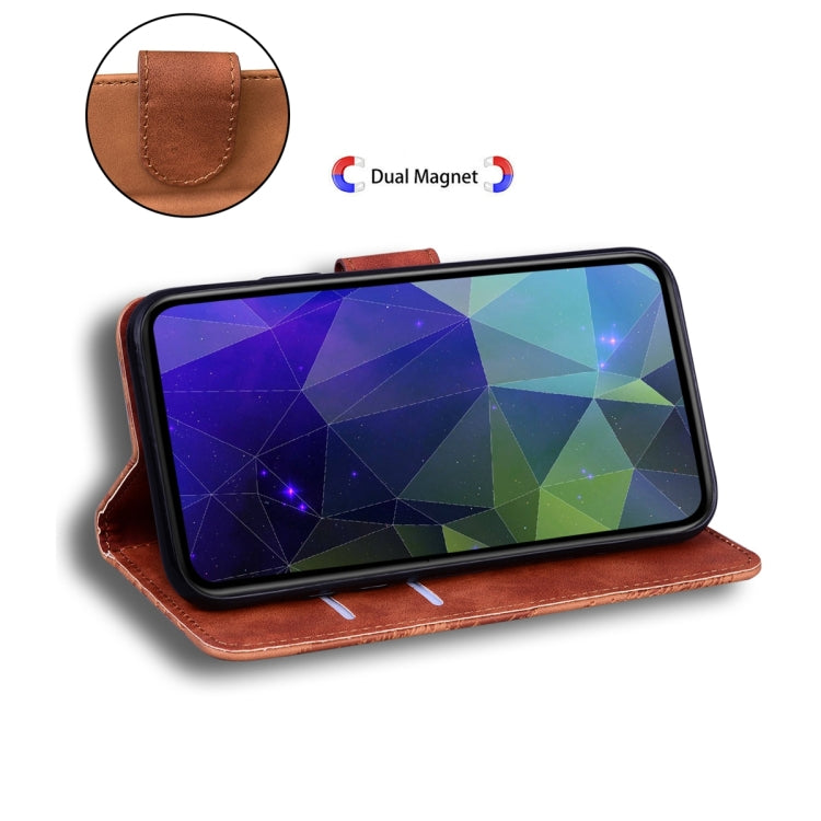 For Honor X5 Skin Feel Pure Color Flip Leather Phone Case