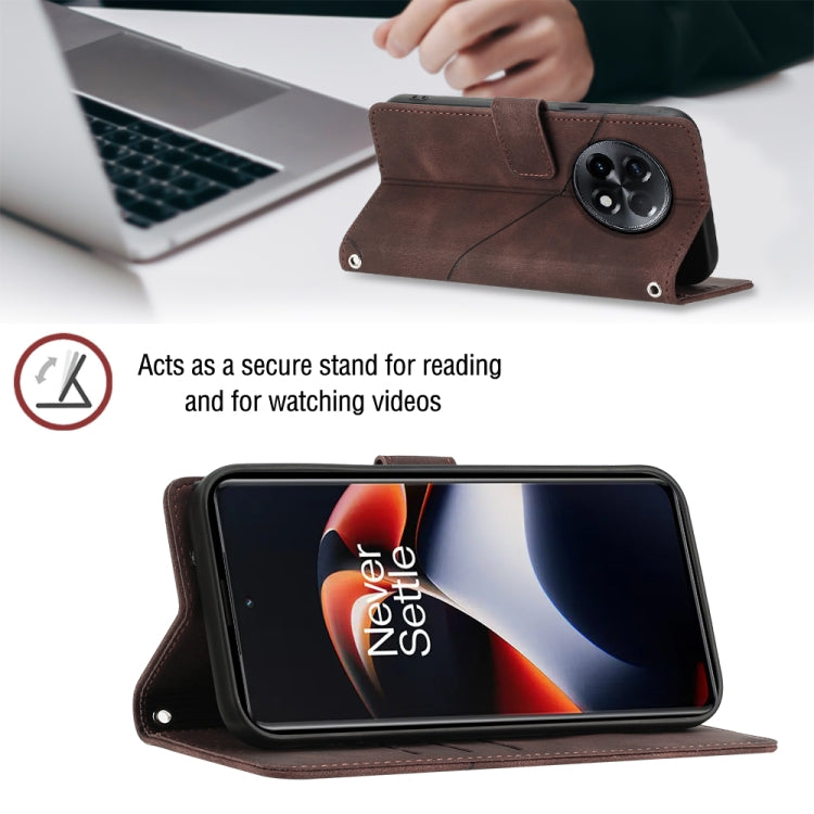 For OnePlus Ace 2 5G / 11R 5G Skin-feel Embossed Leather Phone Case