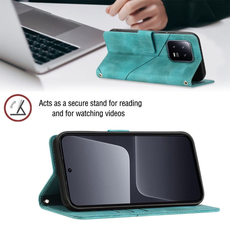 For Xiaomi 13 Skin-feel Embossed Leather Phone Case