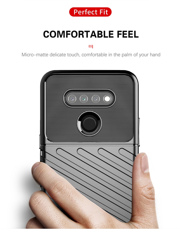 For LG K51 Thunderbolt Shockproof TPU Protective Soft Case