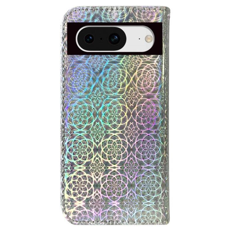 For Google Pixel 8 Colorful Magnetic Buckle Leather Phone Case