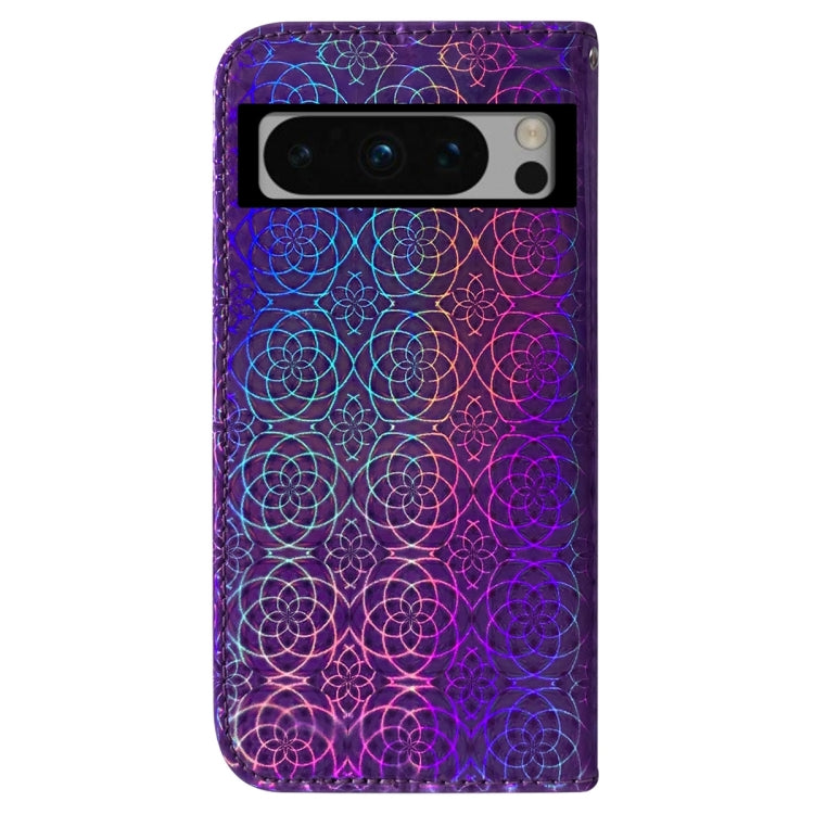 For Google Pixel 8 Pro Colorful Magnetic Buckle Leather Phone Case