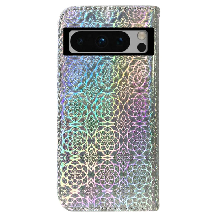 For Google Pixel 8 Pro Colorful Magnetic Buckle Leather Phone Case