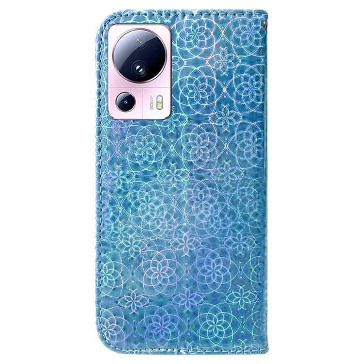 For Xiaomi 13 Lite / Civi 2 Colorful Magnetic Buckle Leather Phone Case