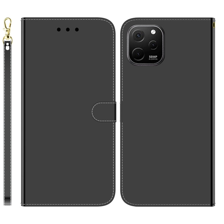 For Huawei nova Y61 / Enjoy 50z Imitated Mirror Surface Leather Phone Case