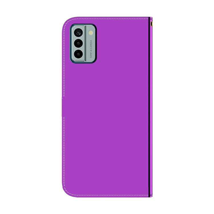 For Nokia G22 Imitated Mirror Surface Leather Phone Case