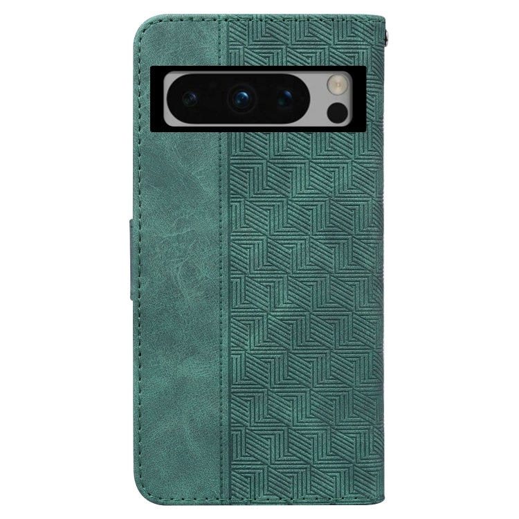 For Google Pixel 8 Pro Geometric Embossed Leather Phone Case