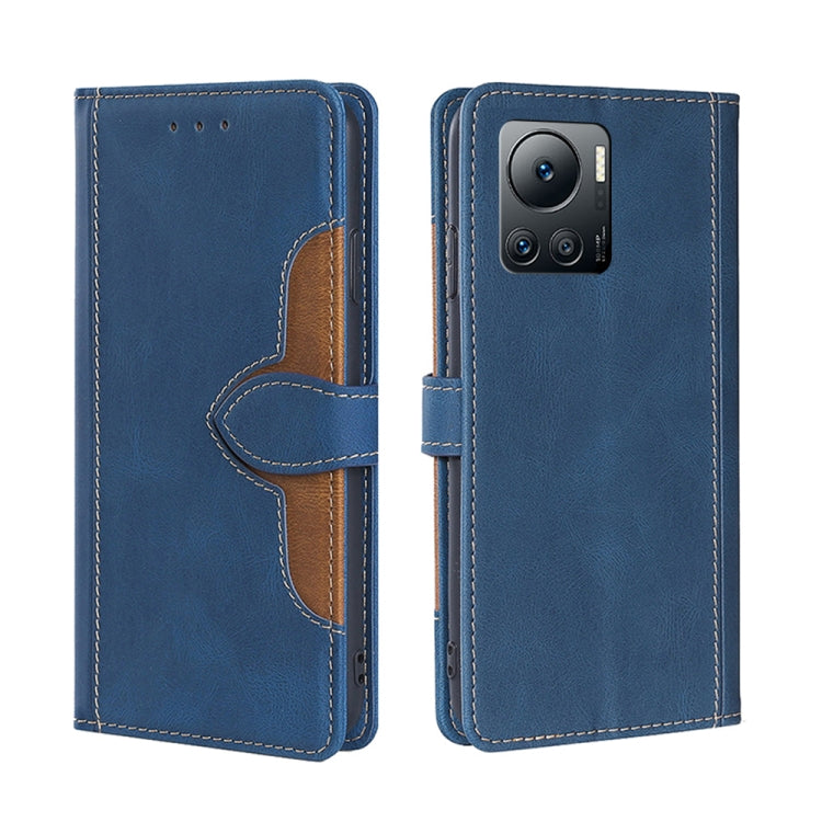 For Infinix Note 12 VIP Skin Feel Magnetic Buckle Leather Phone Case