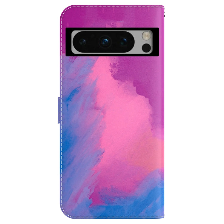 For Google Pixel 8 Pro Watercolor Pattern Flip Leather Phone Case