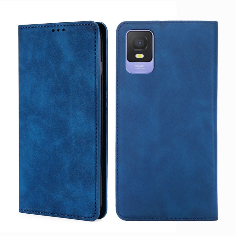 For TCL 403 Skin Feel Magnetic Horizontal Flip Leather Phone Case