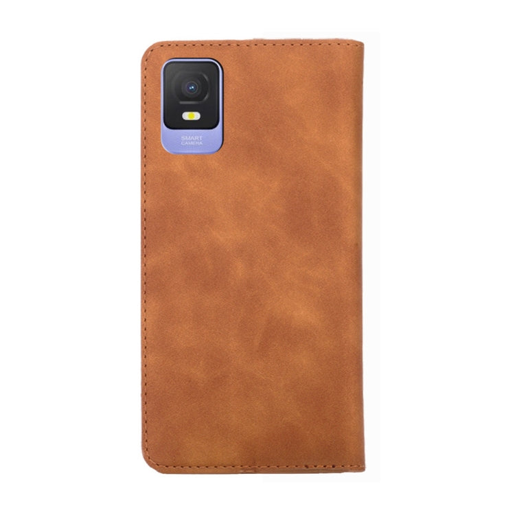 For TCL 403 Skin Feel Magnetic Horizontal Flip Leather Phone Case
