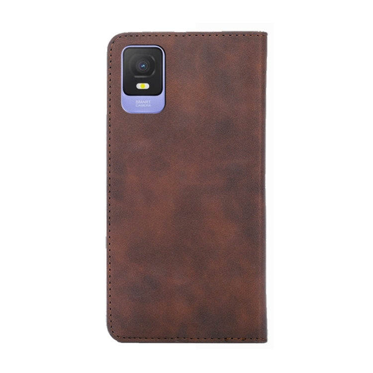 For TCL 403 Skin Feel Magnetic Horizontal Flip Leather Phone Case