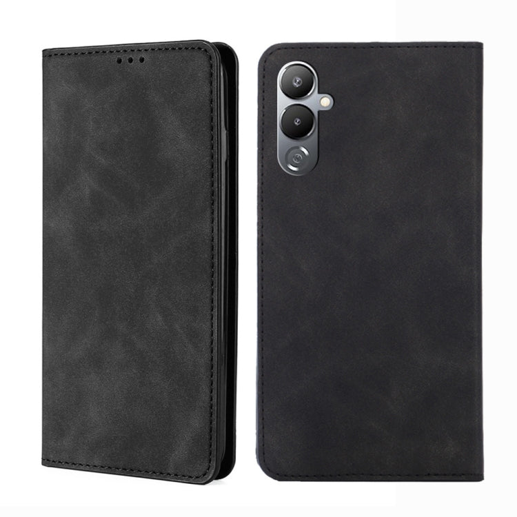 For Tecno Pova 4 Skin Feel Magnetic Horizontal Flip Leather Phone Case
