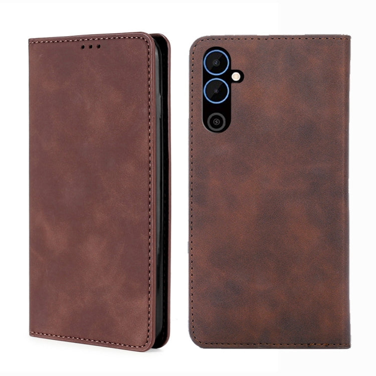 For Tecno Pova Neo 2 Skin Feel Magnetic Horizontal Flip Leather Phone Case