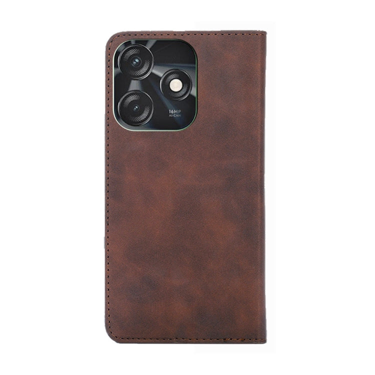 For Tecno Spark 10C Skin Feel Magnetic Horizontal Flip Leather Phone Case