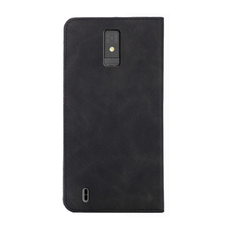 For ZTE Blade A32 Skin Feel Magnetic Horizontal Flip Leather Phone Case