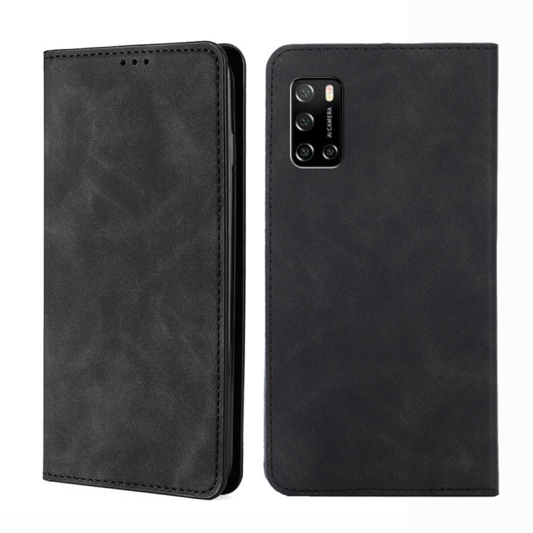 For Rakuten Big S Skin Feel Magnetic Horizontal Flip Leather Phone Case