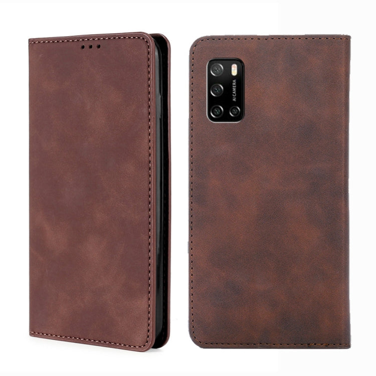 For Rakuten Big S Skin Feel Magnetic Horizontal Flip Leather Phone Case