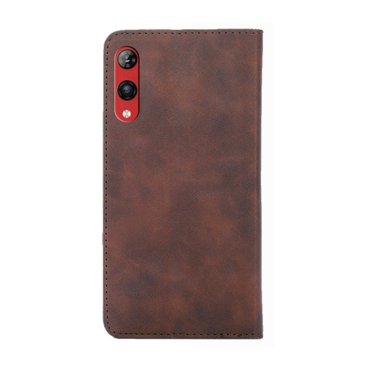 For Rakuten Hand 4G Skin Feel Magnetic Horizontal Flip Leather Phone Case