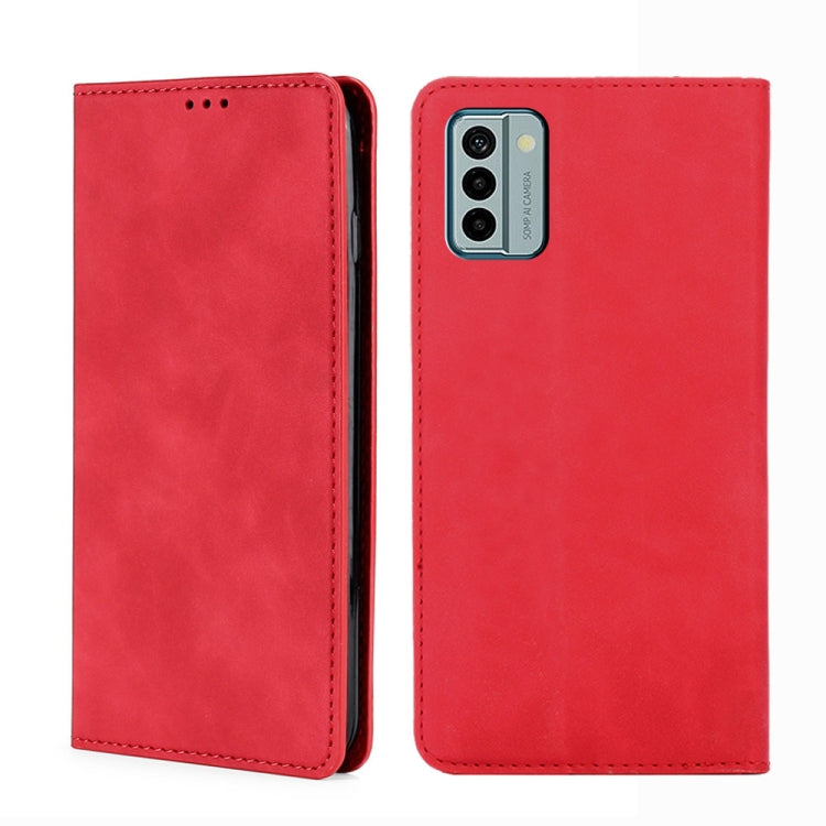 For Nokia G22 Skin Feel Magnetic Horizontal Flip Leather Phone Case