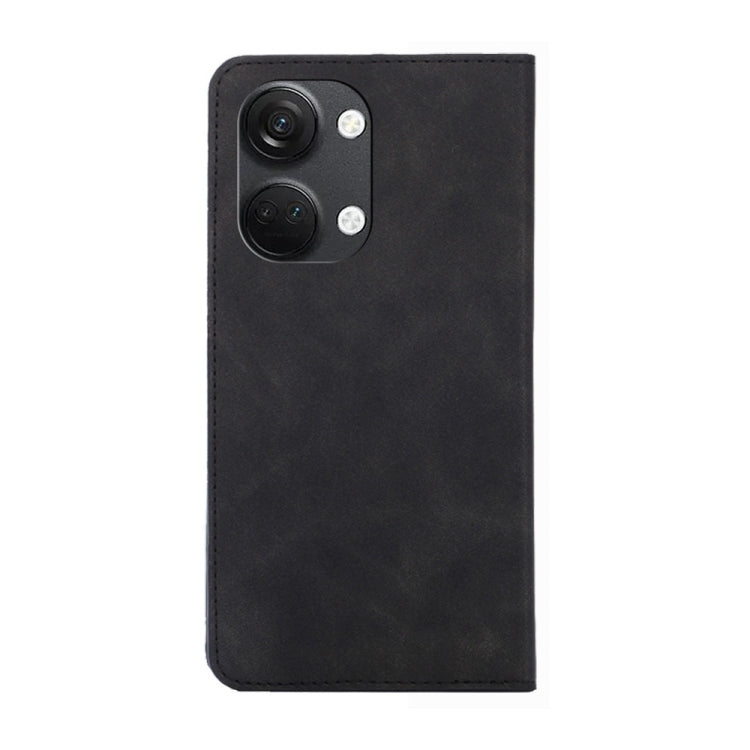 For OnePlus Ace 2V 5G Skin Feel Magnetic Horizontal Flip Leather Phone Case