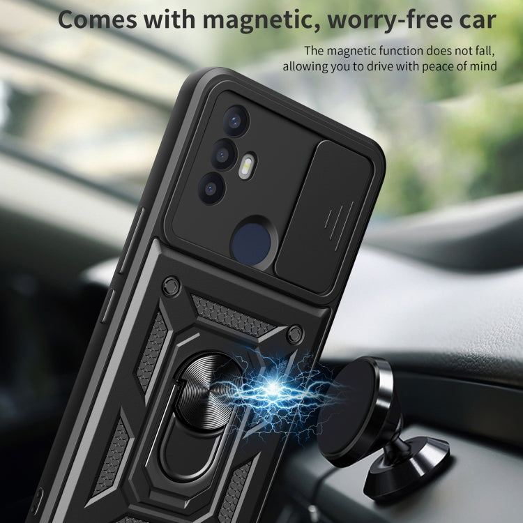 For TCL 30 SE Sliding Camera Cover Design TPU + PC Phone Case