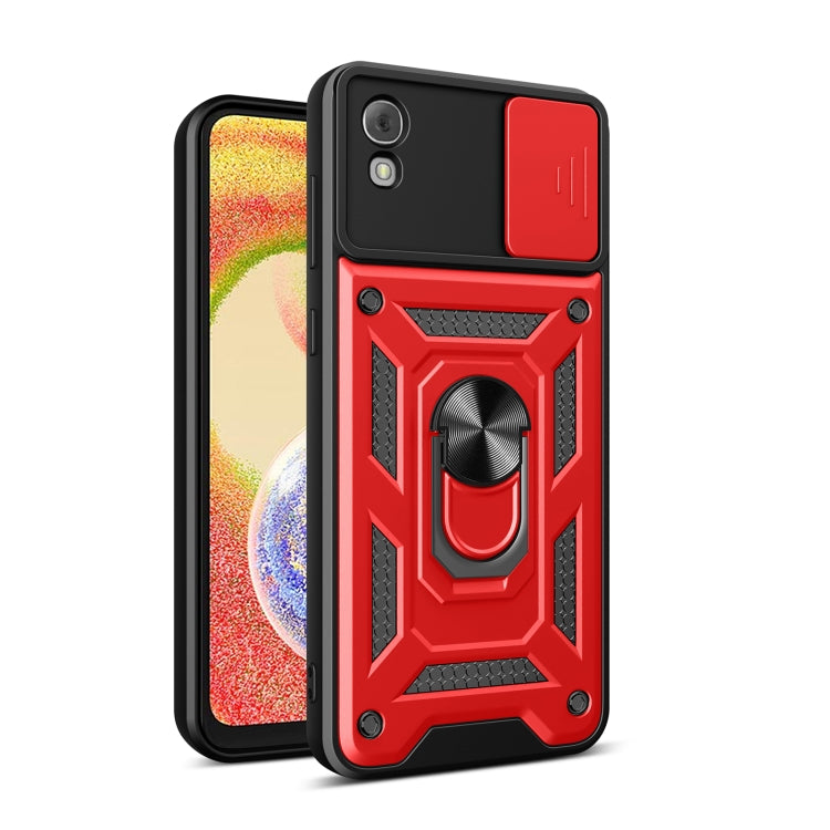 For TCL 30 Z Sliding Camera Cover Design TPU + PC Phone Case
