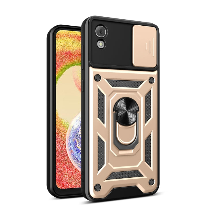 For TCL 30 Z Sliding Camera Cover Design TPU + PC Phone Case