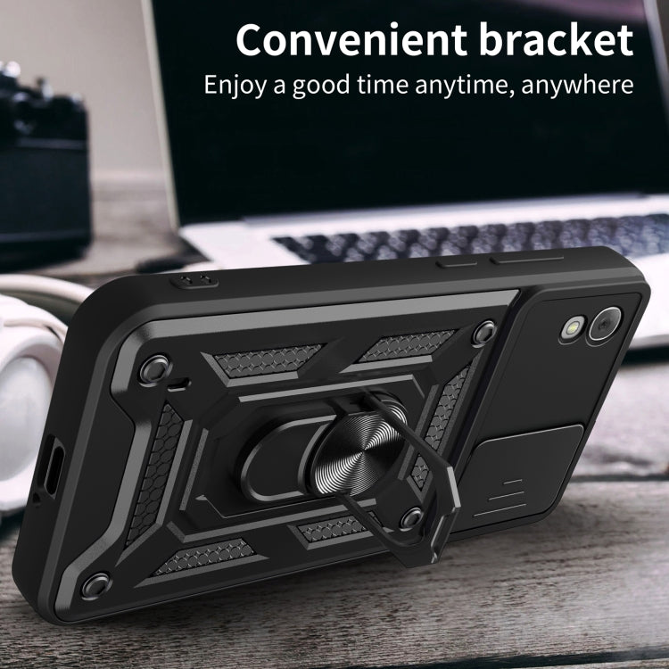 For TCL 30 Z Sliding Camera Cover Design TPU + PC Phone Case