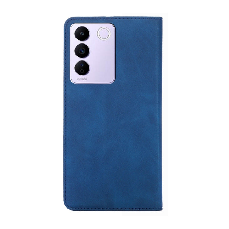 For vivo S16e / V27e Skin Feel Magnetic Horizontal Flip Leather Phone Case