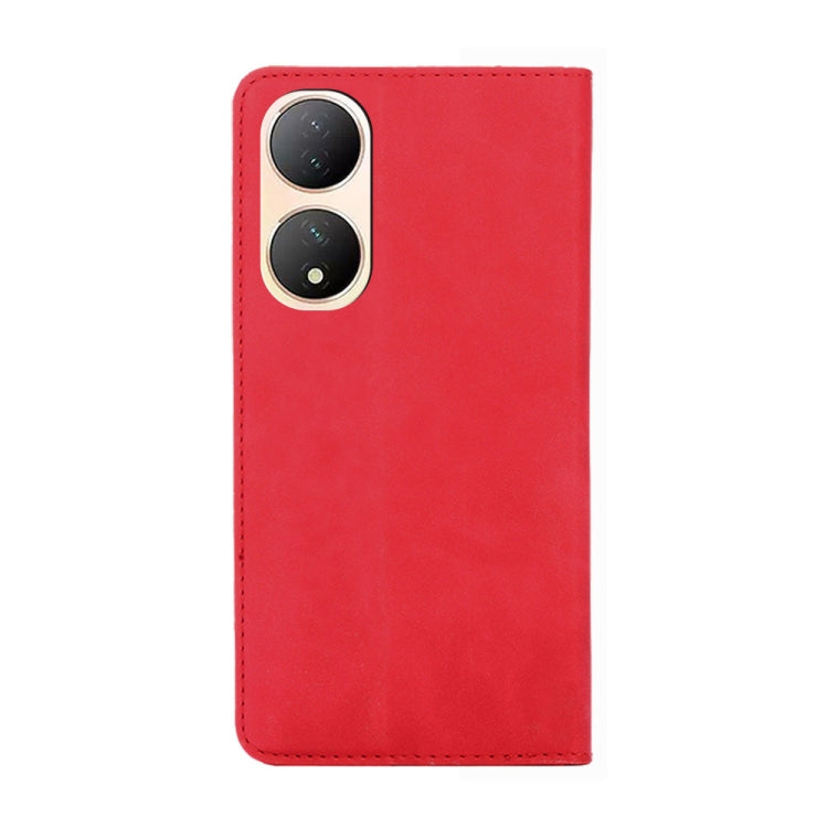 For vivo Y100 5G Skin Feel Magnetic Horizontal Flip Leather Phone Case