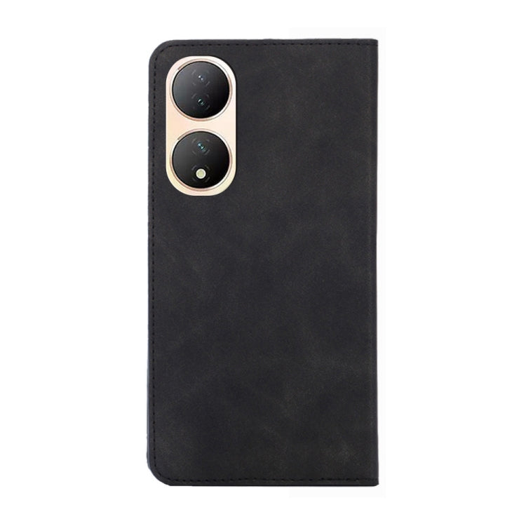 For vivo Y100 5G Skin Feel Magnetic Horizontal Flip Leather Phone Case
