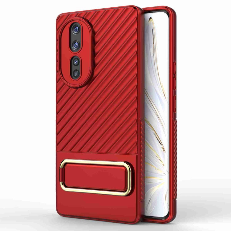 For Honor 80 5G Wavy Textured Phone Case