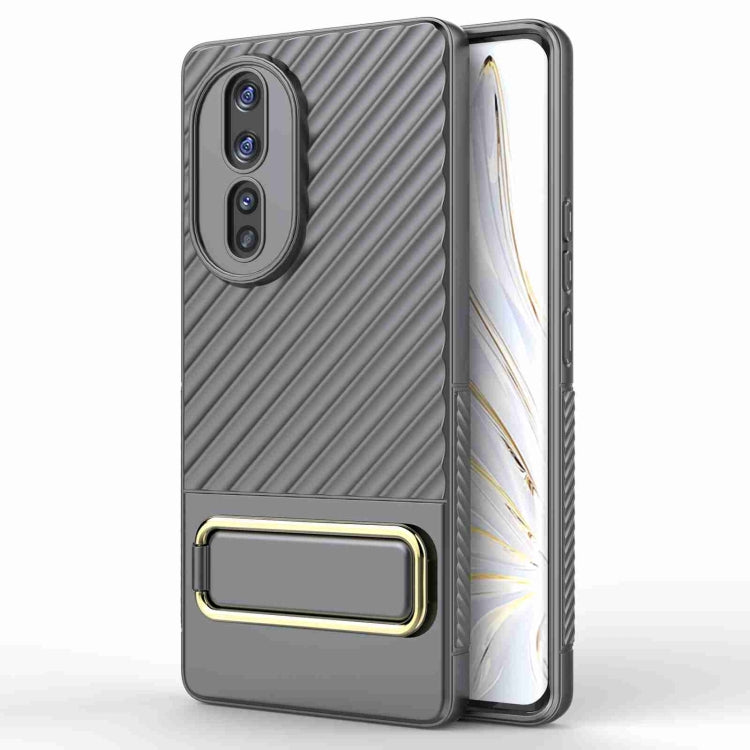 For Honor 80 5G Wavy Textured Phone Case