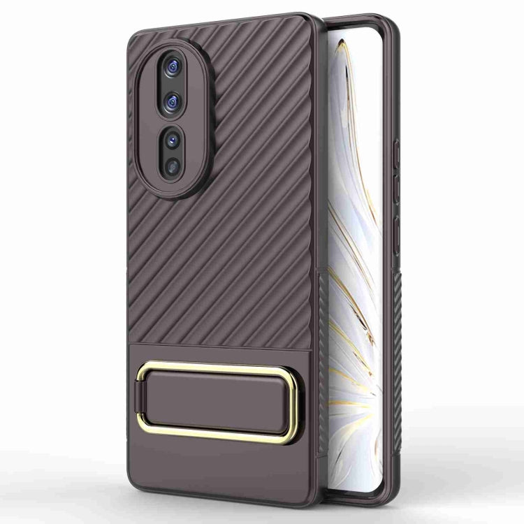 For Honor 80 5G Wavy Textured Phone Case
